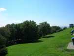 canada - qu�bec - Qu&eacute;bec : parc du champ de bataille qui est aujourd hui lieu de loisir et de d&eacute;tente