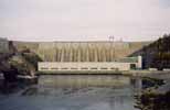 canada - qu�bec - Baie Comeau : le barrage manic 2
