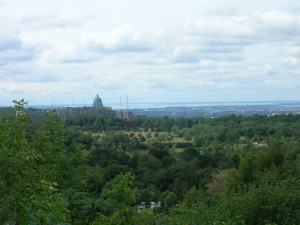 Montréal depuis le belvédère de Mont Royal