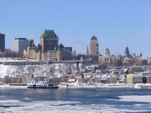 La ville de Québec en hiver, son carnaval