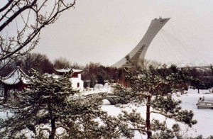 Le jardin botanique de Montréal et le parc olympique