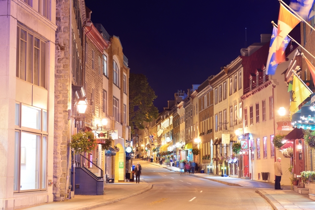 La basse ville de Québec